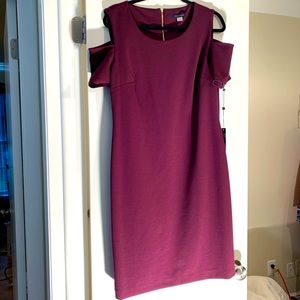 Tommy Hilfiger cold shoulder cocktail dress